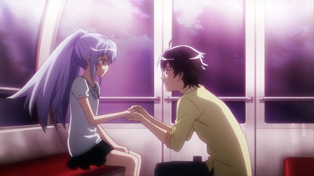 PlasticMemories Isla and Tsukasa (screenshot from crunchyroll)